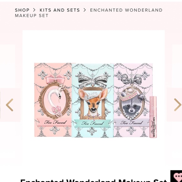 2 faced Enchanted Wonderland FACE, EYE SHADOW & MA - Picture 2 of 14